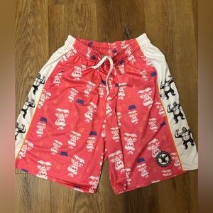 Flow society gorilla lacrosse shorts